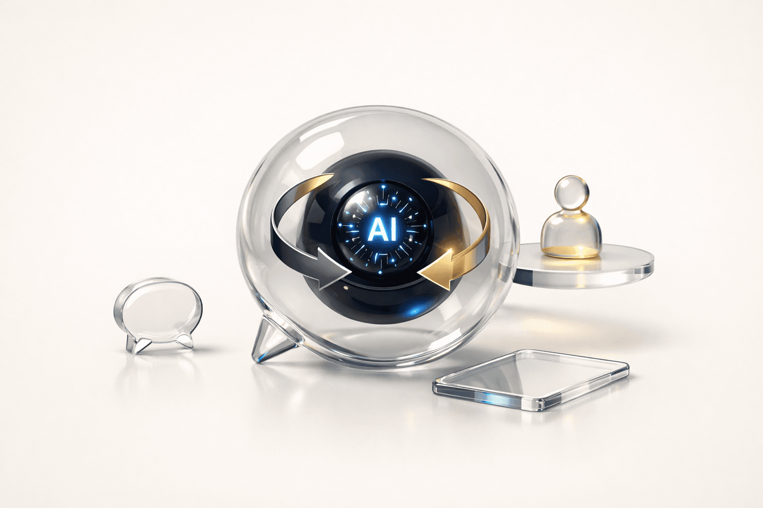 AI manager: messenger replies