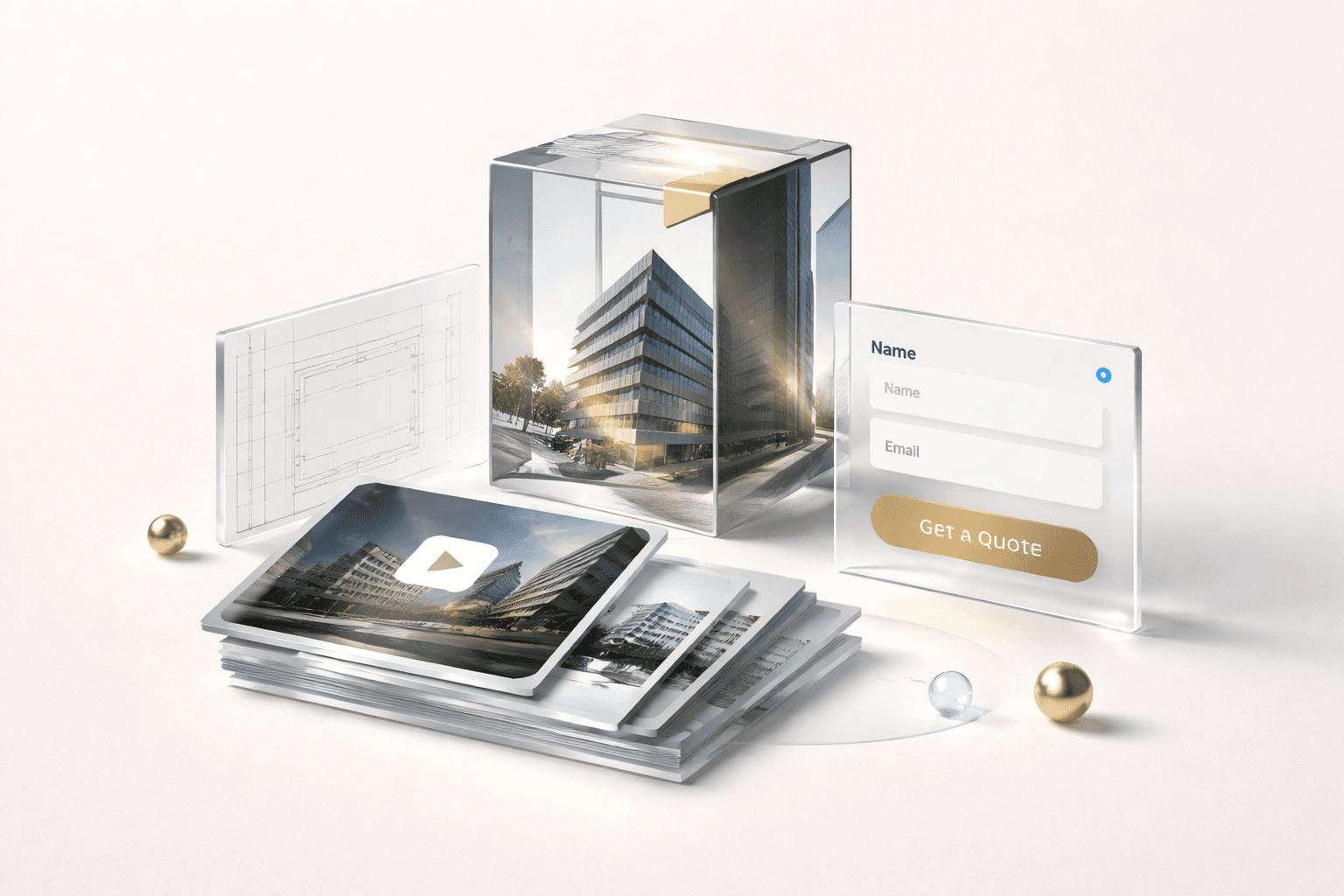 Construction company website