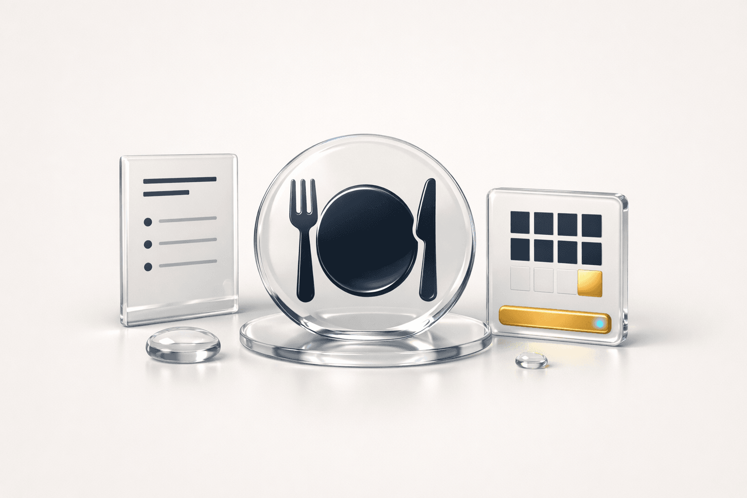 Restaurant website: menu + booking